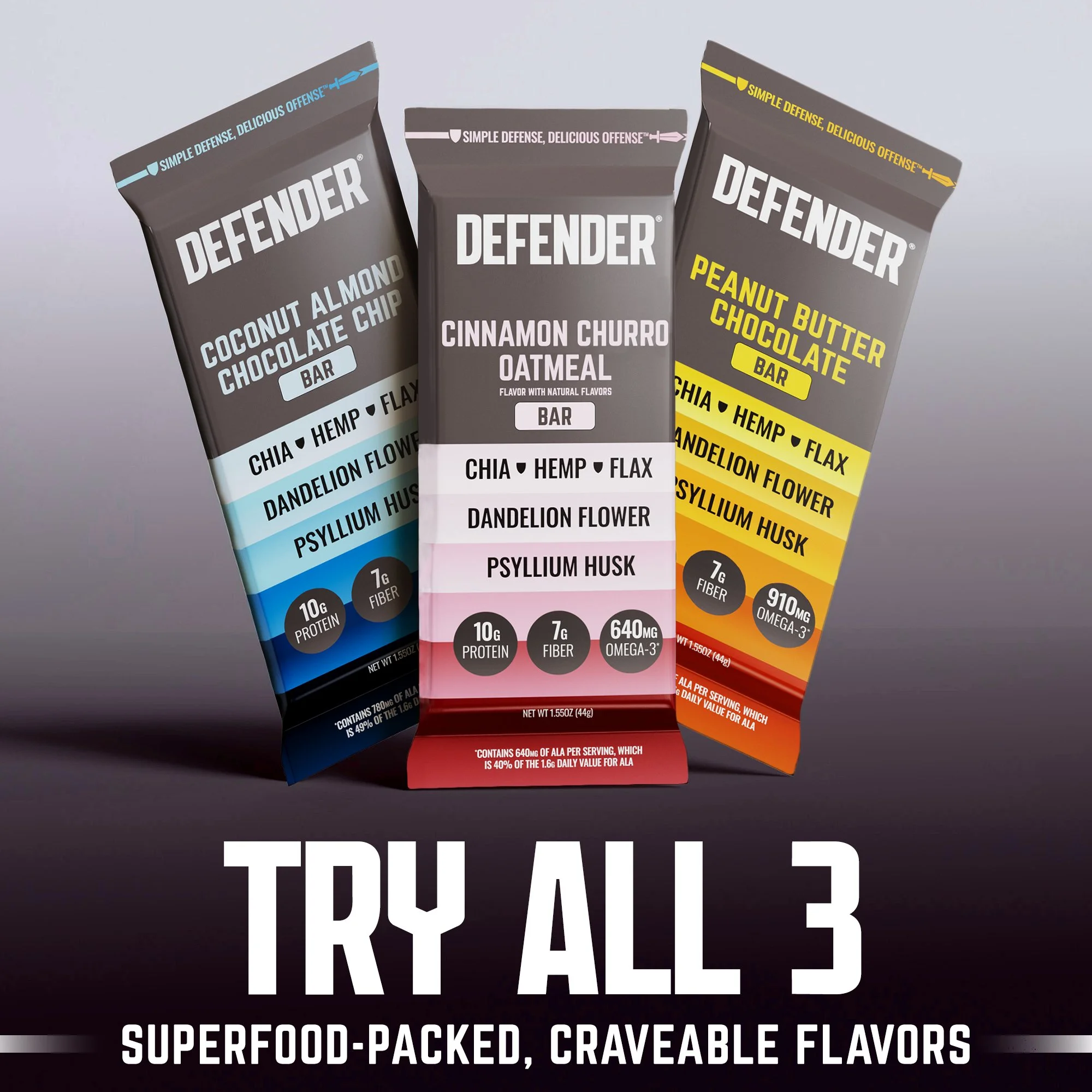 Defender Bar - Cinnamon Churro — Field Trip Snacks